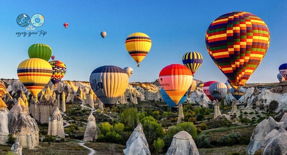 فاصله کاپادوکیا تا استانبول