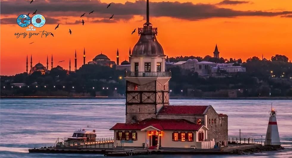 Der Mädchenturm in Istanbul