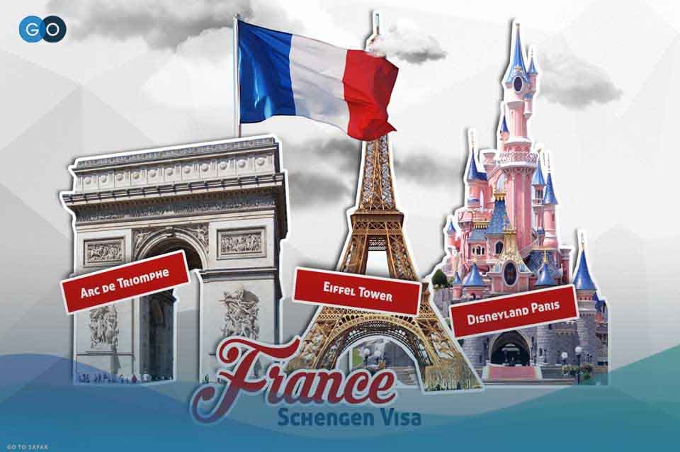 ویزای گردشگری فرانسه و نحوه دریافت آن